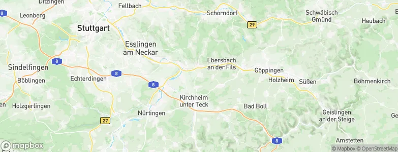 Hochdorf, Germany Map