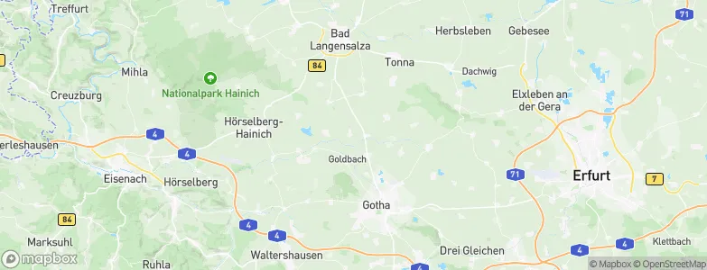 Hochheim, Germany Map