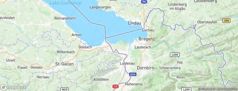 Höchst, Austria Map