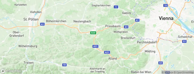 Hochstrass, Austria Map