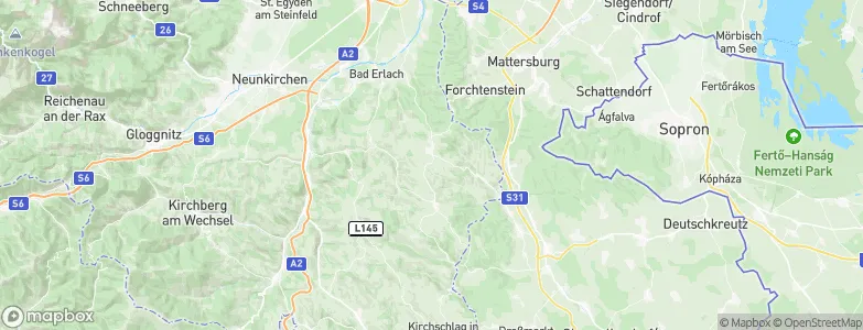 Hochwolkersdorf, Austria Map