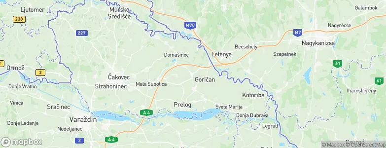 Hodošan, Croatia Map