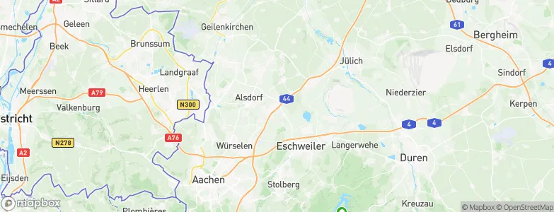 Hoengen, Germany Map