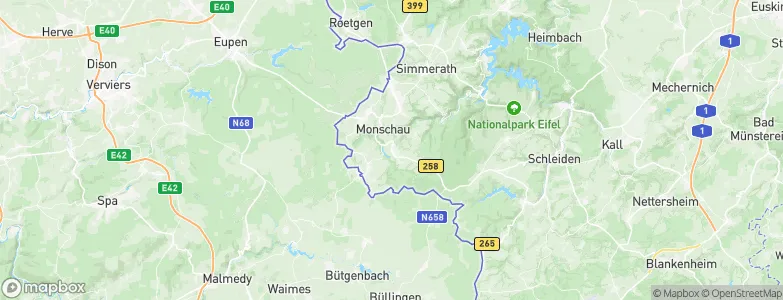 Höfen, Germany Map