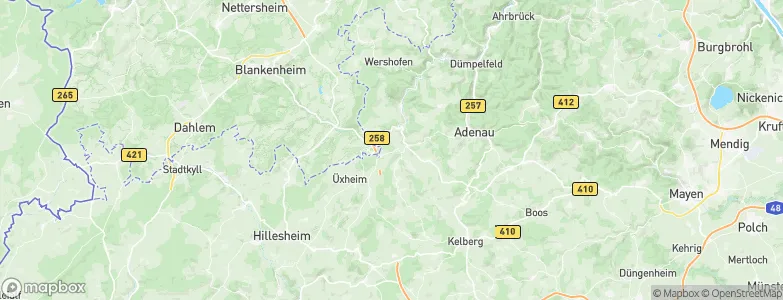 Hoffeld, Germany Map