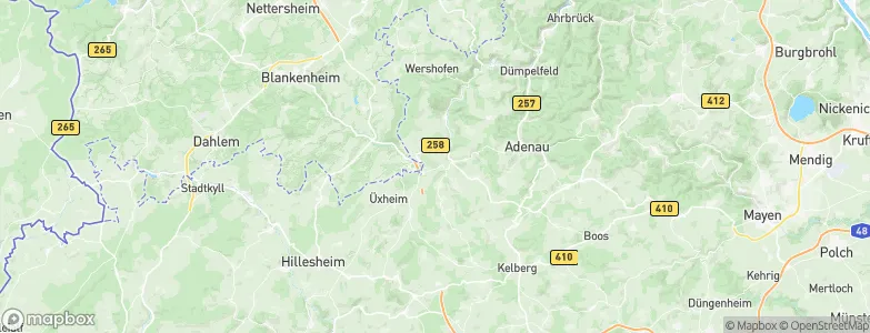 Hoffeld, Germany Map