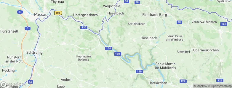 Hofkirchen im Mühlkreis, Austria Map