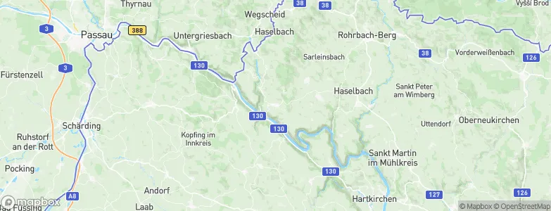Hofkirchen im Mühlkreis, Austria Map