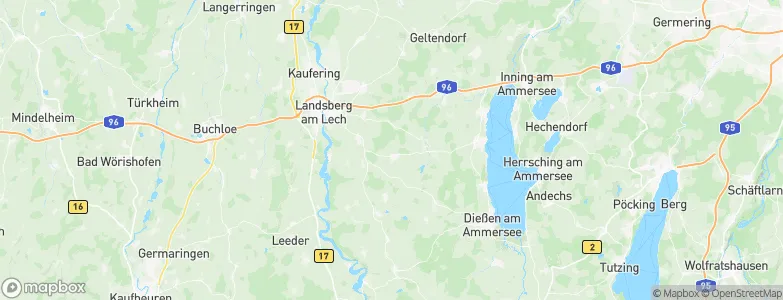 Hofstetten, Germany Map