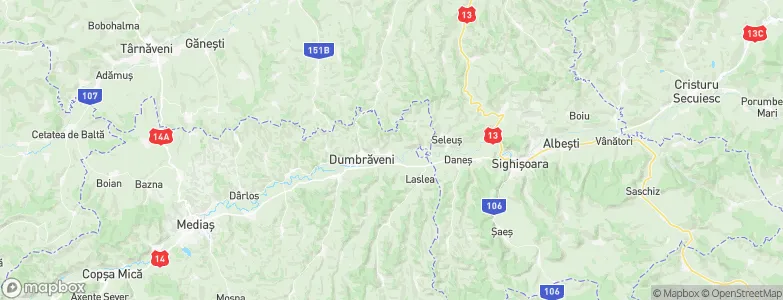Hoghilag, Romania Map