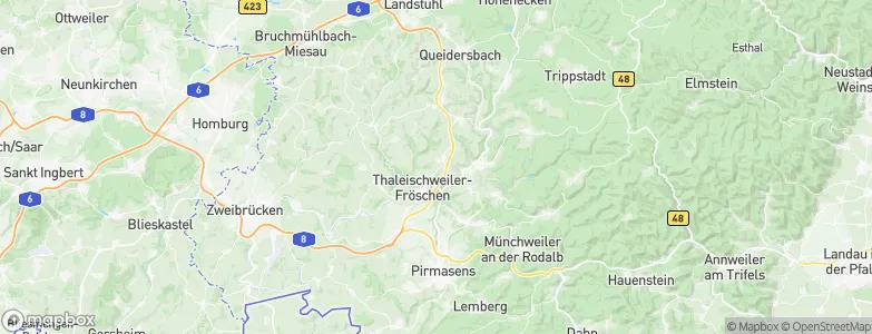 Höheinöd, Germany Map