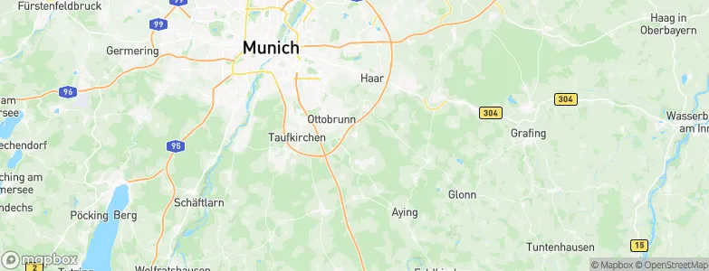 Hohenbrunn, Germany Map