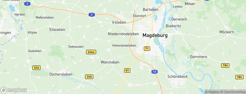 Hohendodeleben, Germany Map