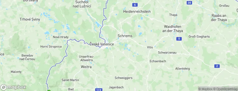 Hoheneich, Austria Map