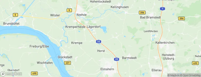 Hohenfelde, Germany Map