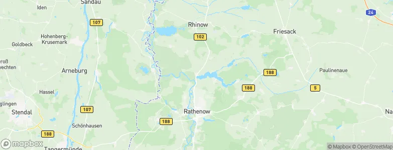 Hohennauen, Germany Map