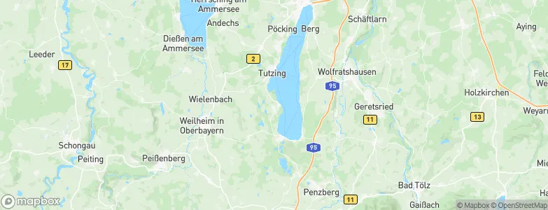 Höhenried, Germany Map