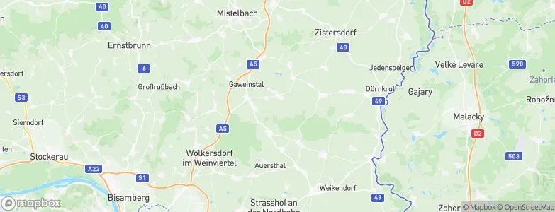 Hohenruppersdorf, Austria Map