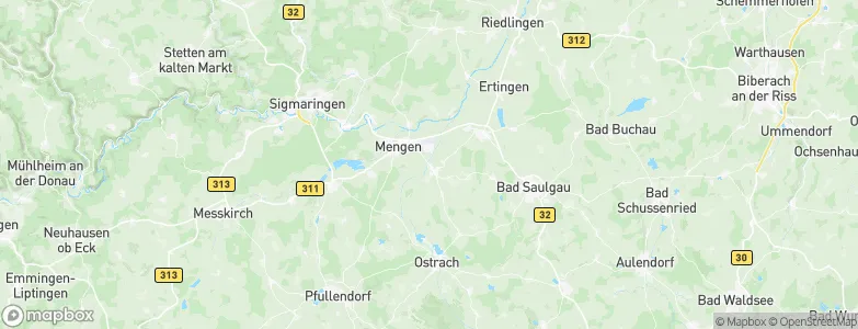 Hohentengen, Germany Map