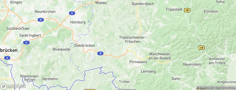 Höhmühlbach, Germany Map
