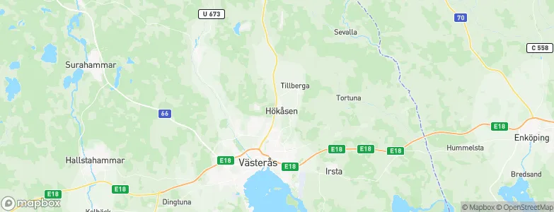 Hökåsen, Sweden Map