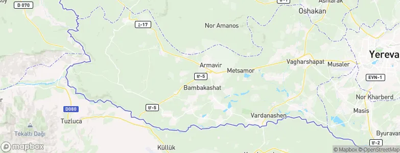 Hoktember, Armenia Map