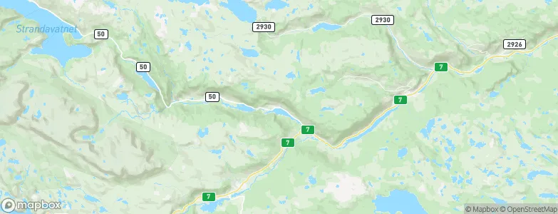 Hol, Norway Map