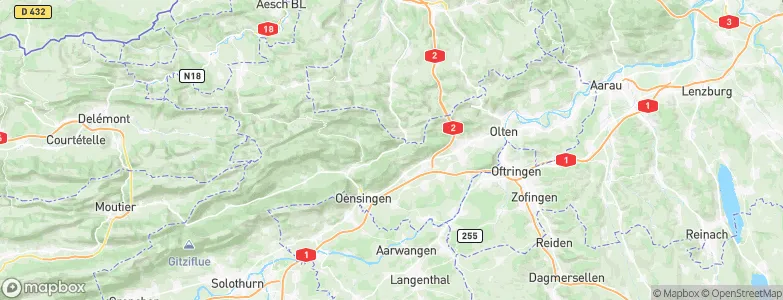 Holderbank, Switzerland Map