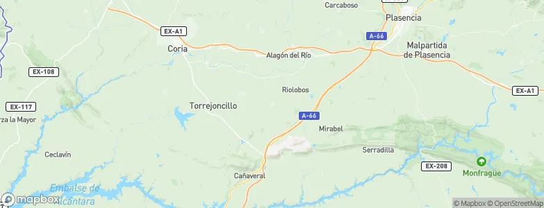 Holguera, Spain Map