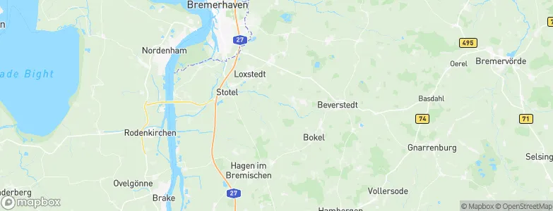 Hollen, Germany Map