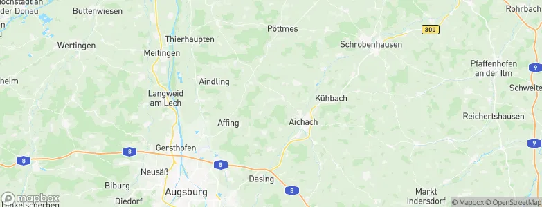 Hollenbach, Germany Map