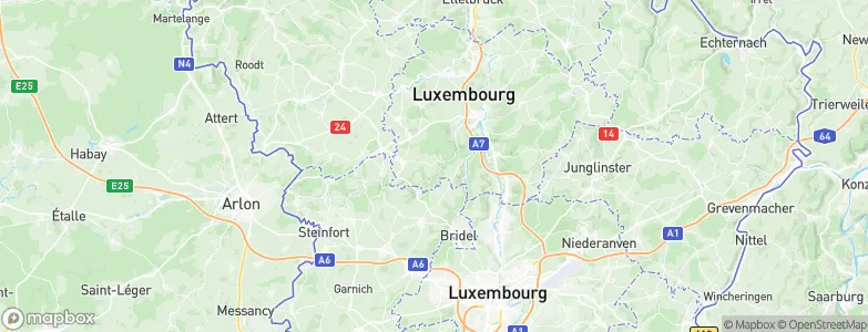 Hollenfels, Luxembourg Map