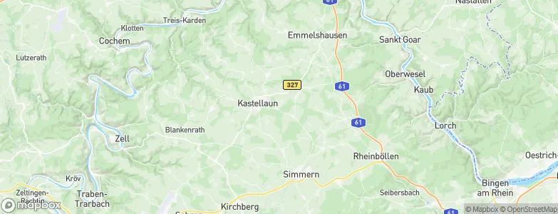 Hollnich, Germany Map