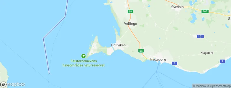 Höllviken, Sweden Map
