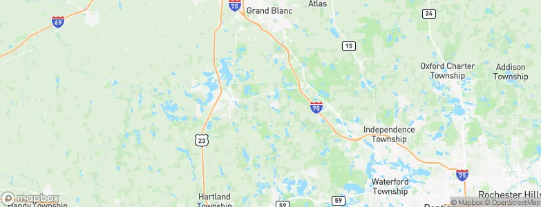 Holly, United States Map