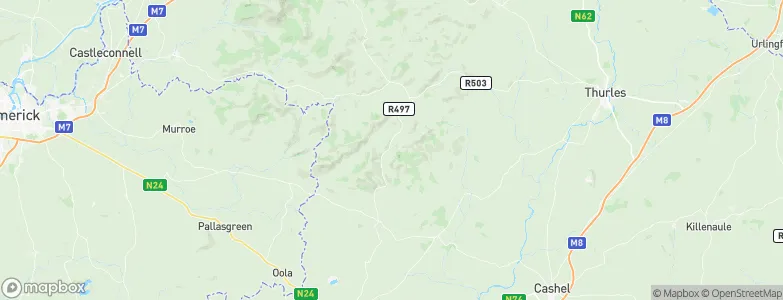 Hollyford, Ireland Map