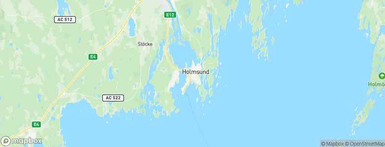 Holmsund, Sweden Map