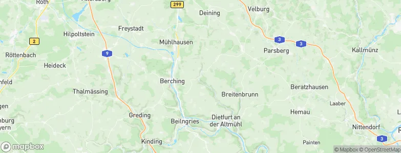 Holnstein, Germany Map