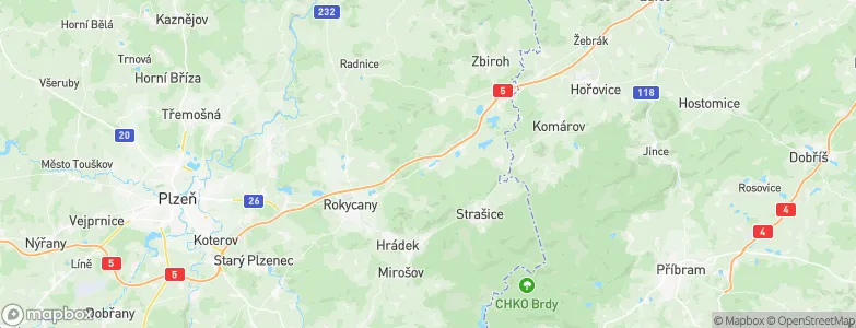 Holoubkov, Czechia Map