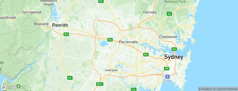 Holroyd, Australia Map