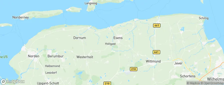 Holtgasterfeld, Germany Map