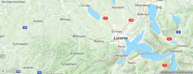Holz, Switzerland Map