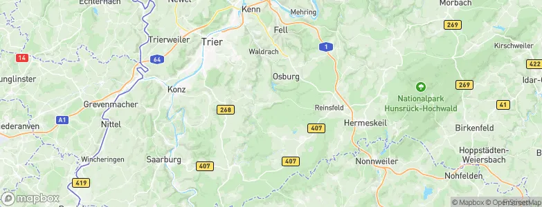 Holzerath, Germany Map