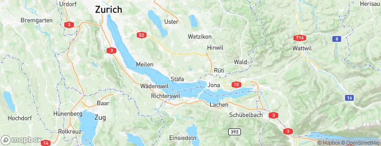 Hombrechtikon, Switzerland Map