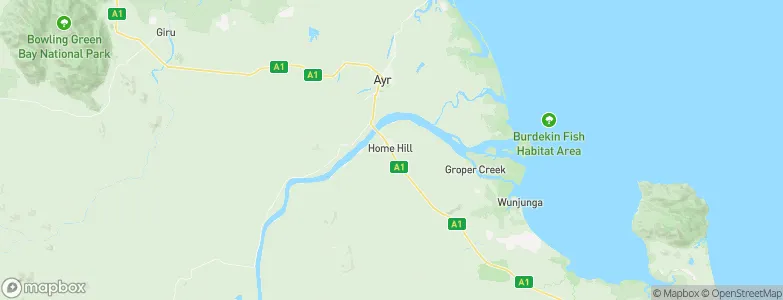 Home Hill, Australia Map