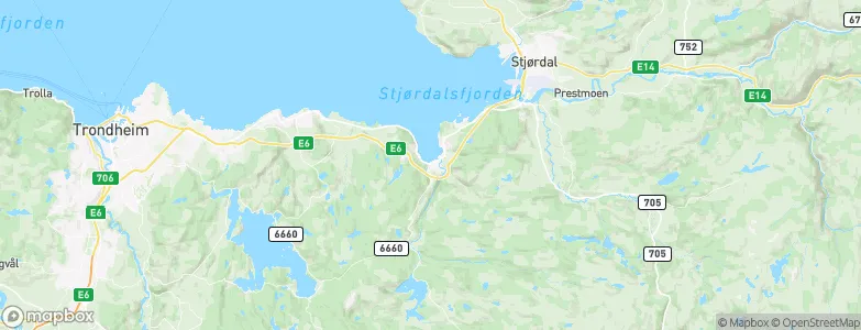 Hommelvik, Norway Map
