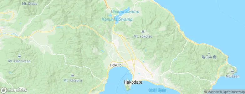 Honchō, Japan Map