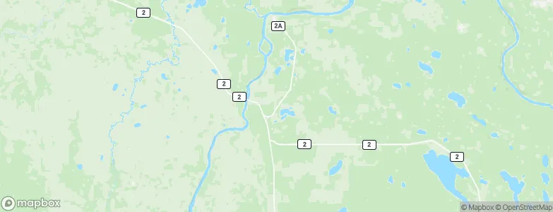 Hondo, Canada Map