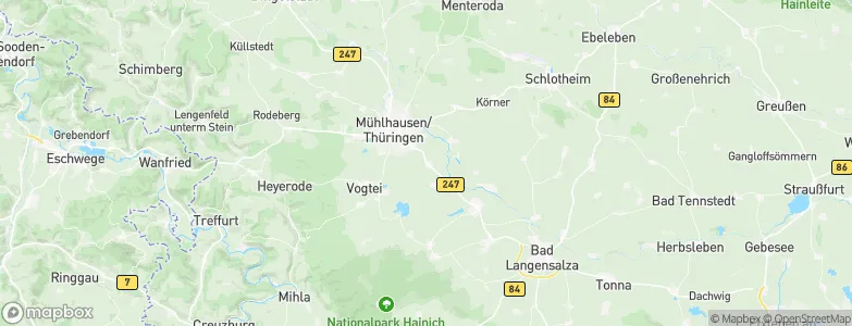 Höngeda, Germany Map