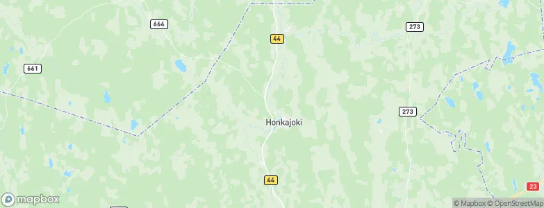 Honkajoki, Finland Map